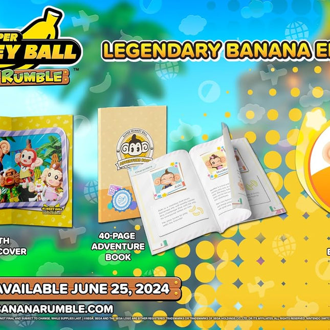 Super Monkey Ball Banana Rumble: Launch Edition - Nintendo Switch