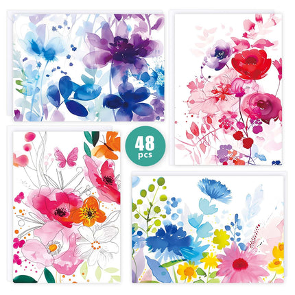 48 Pack Blank Cards National Parks Blank Greeting Cards and Envelopes