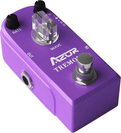 Analog Tremolo Effect Pedal for Electric Guitar