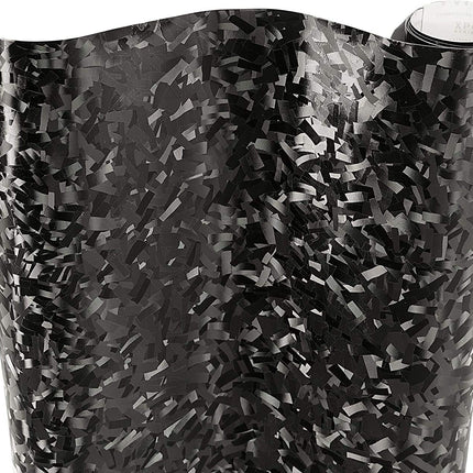 Forged Composite Carbon Vinyl Wrap Roll (1ft x 5ft, Black)