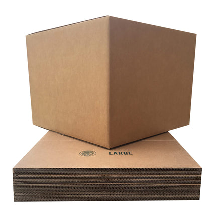 Large Moving Boxes 20'' x 20'' x 15'' (Pack of 6), Corrugated Cardboard Boxes for Packing, Shipping & - photo 3