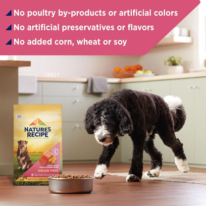Grain Free Dry Dog Food, Salmon, Sweet Potato & Pumpkin Recipe, 4 lb. Bag - photo 4