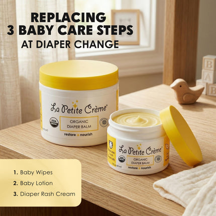 Diaper Balm - Healing & Nourishing Diaper Rash Cream, 4 oz