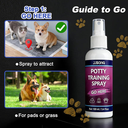 Potty Training Spray for Dogs, Puppy Potty Training Spray, Includes Here Potty & Not Here Training Spray, Puppy Pee Spray, Helps Dogs Develop Proper Potty Habitss, 6.8 Fl Oz (Pack of 2).