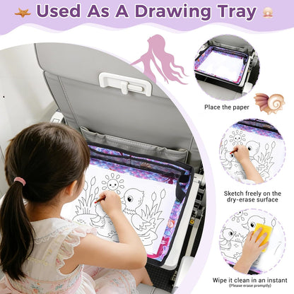 Airplane Tray Table Cover – Foldable Travel Tray Cover for Toddlers 1-3 – Universal Fit for Airplane - photo 3