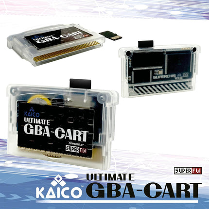 Kaico Edition SuperChis GBA Flash Cart – Open Source GBA Flash Cartridge for Game Boy Advance, GBA SP, Nintendo DS & DS Lite – Fast Launch, Save State Support