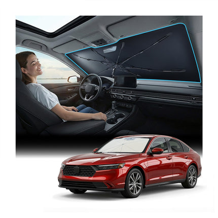 2026 Windshield Sun Shade Umbrella [Vinyl Coating Heat Shield]
