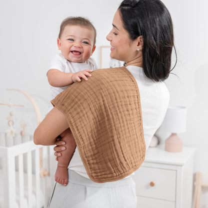 Muslin Burp Cloths 20" x 10", Pack of 10 - photo 2