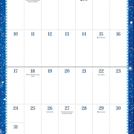 Mary Engelbreit's 2026-2027 17-Month Big Grid Wall Planner Calendar