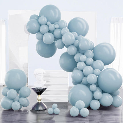Dark Brown Balloons 100pcs Boho Coffee Neutral Different Sizes