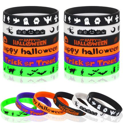 42pcs Breast Cancer Awareness Accessories Silicone Bracelets