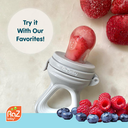 Baby Solids/Frozen Fruit Feeder Pacifier, Infant Teether Toy 6M+, BPA-Free, Introduce Solids, Dishwasher - photo 7