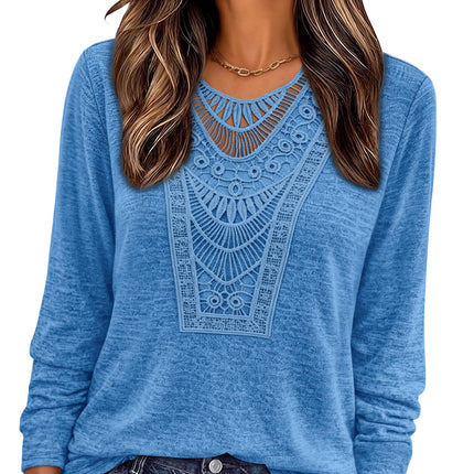 Long Sleeve Shirts for Women Boho Tops Trendy Blouses Dressy Casual