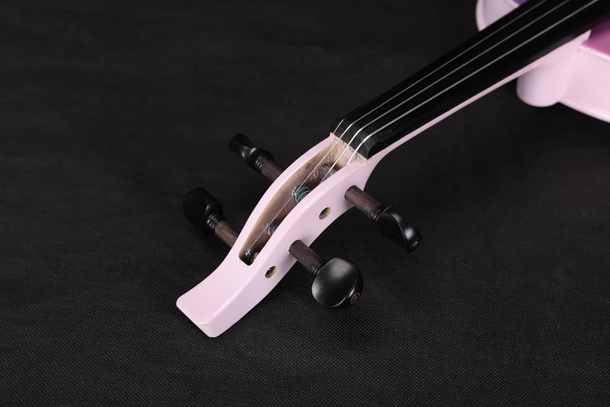 4/4 Electric Violin Set in Crystal Purple - photo 2