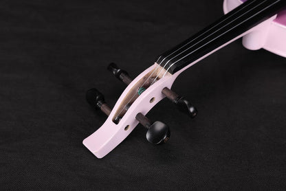 4/4 Electric Violin Set in Crystal Purple - photo 2