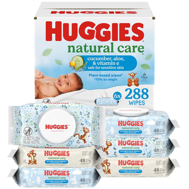 Cucumber, Aloe and Vitamin E Baby Wipes