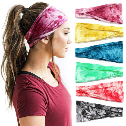 6 Pack Headbands for Women, Boho Wide Head Bands & Hair Accessories