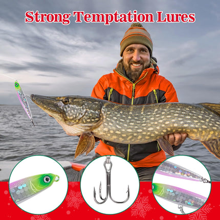 2026 Fishing Advent Calendar for Men & Teens, 24 Days Christmas Countdown