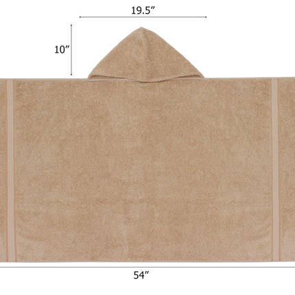 Hooded Bath Towel Wrap - Ultra Soft 100% Cotton Kids Towel