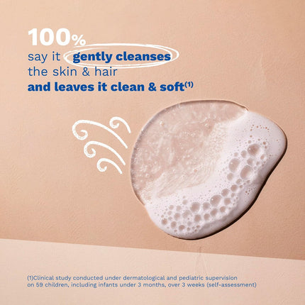 Mustela Baby Gentle Cleansing Gel - Baby Hair & Body Wash - with Natural Avocado fortified with Vitamin B5 - Biodegradable Formula & Tear-Free - 1 or 2-Pack - Various Sizes
