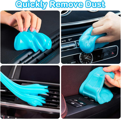 Car Cleaning Gel Car Clean Putty, Universal Car Interior Cleaner Slime, Perfect Cleaning Kit Supplies - photo 3