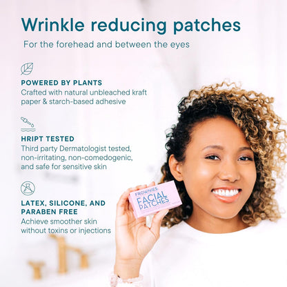 Forehead and Between-the-Eyes Wrinkle Patches, 144 Count - photo 2