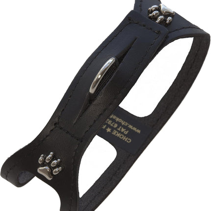 ChokeFree Pet Shoulder Collar, 25", Croco Black