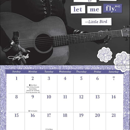 Dolly Parton: A Musical Legend 2027 Mini Wall Calendar