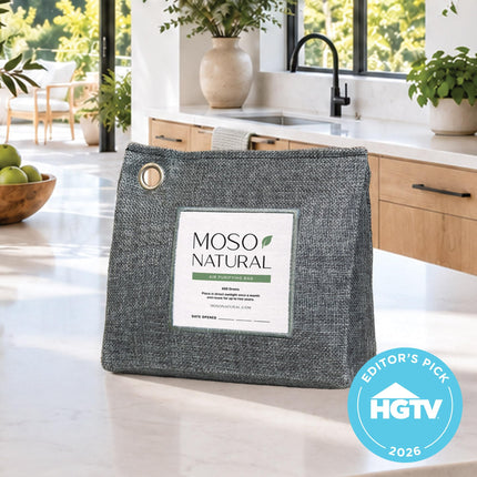 Air Purifying Bag 600g, Premium Charcoal Odor Absorber