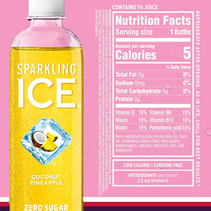 Purple Variety Pack, Flavored Water, Zero Sugar, with Vitamins and Antioxidants, 17 fl oz, 12 count - photo 3