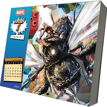 2027 History of Marvel Day-at-a-Time Calendar
