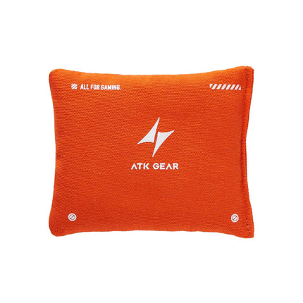 ATK Esports Handheld Sweat Bag – Ergonomic Quick-Absorb Cotton Sweat Grip for Gaming, Hand Sweat Absorber for FPS/MOBA/Competitive Play (Orange)
