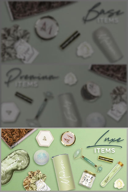 Personalized Bridesmaid Proposal Gift with Sage Luxe Bath Spa Set - photo 4