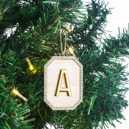 Christmas Initial Ornaments