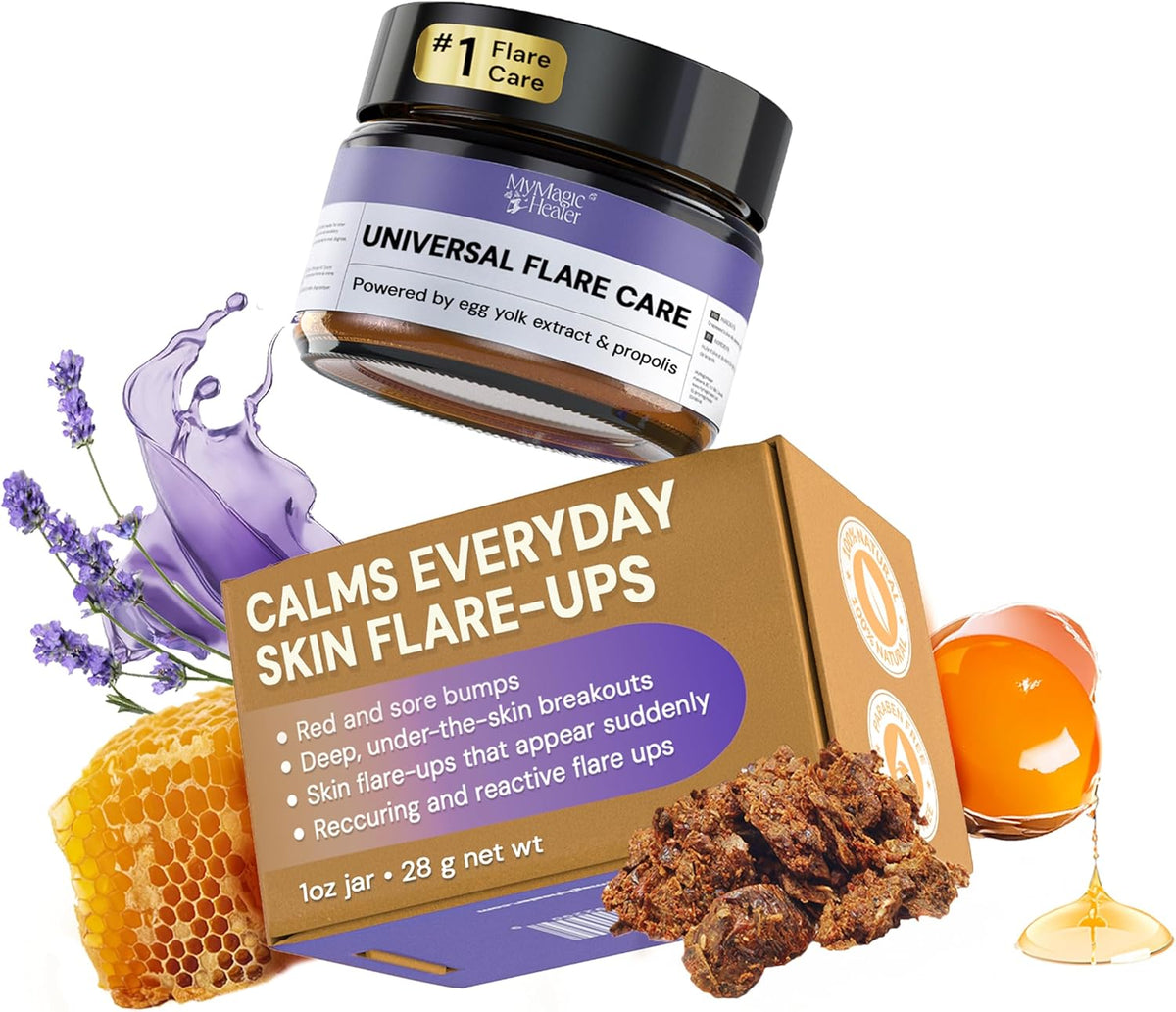 Universal Flare Care – Multi-Purpose Solution | Skin Flare-Ups - Hidradenitis Suppurativa, Folliculitis, Boils, Cysts 