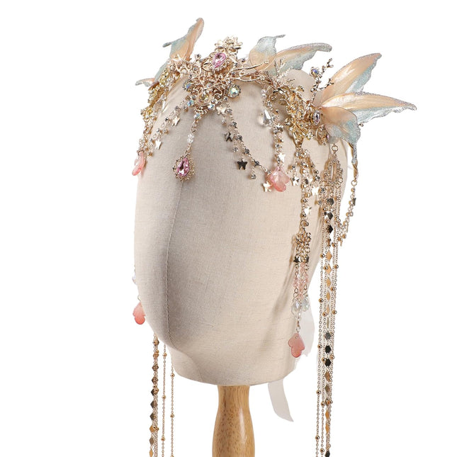 Renaissance Butterfly Elf Fairy Crown Headband