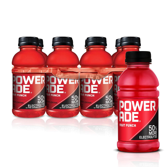 Sports Drink Fruit Punch, 12 Ounce (Pack of 8)