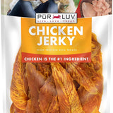 Chicken Jerky Dog Treats, Made with 100% Real Chicken Breast, 16 Ounces, Healthy, Easily Digestible, Long-Lasting, High Protein, Satisfies Dog's Urge to Chew