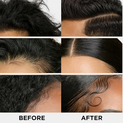 Style Factor Edge Booster Extra Strength & Moisture Rich Pomade | Strong Hold Edge Control Gel for Thick & Coarse Hair | High Shine, Non-Greasy Styling | Pink Sapphire, 3.38 oz