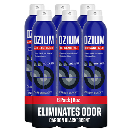 Spray sanitizante de aire y eliminador de olores de 8 Oz.