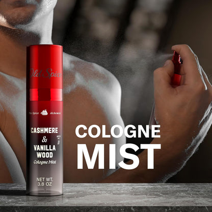 Cashmere + Vanilla Wood Cologne Mist for Men, 3.8 oz - photo 5