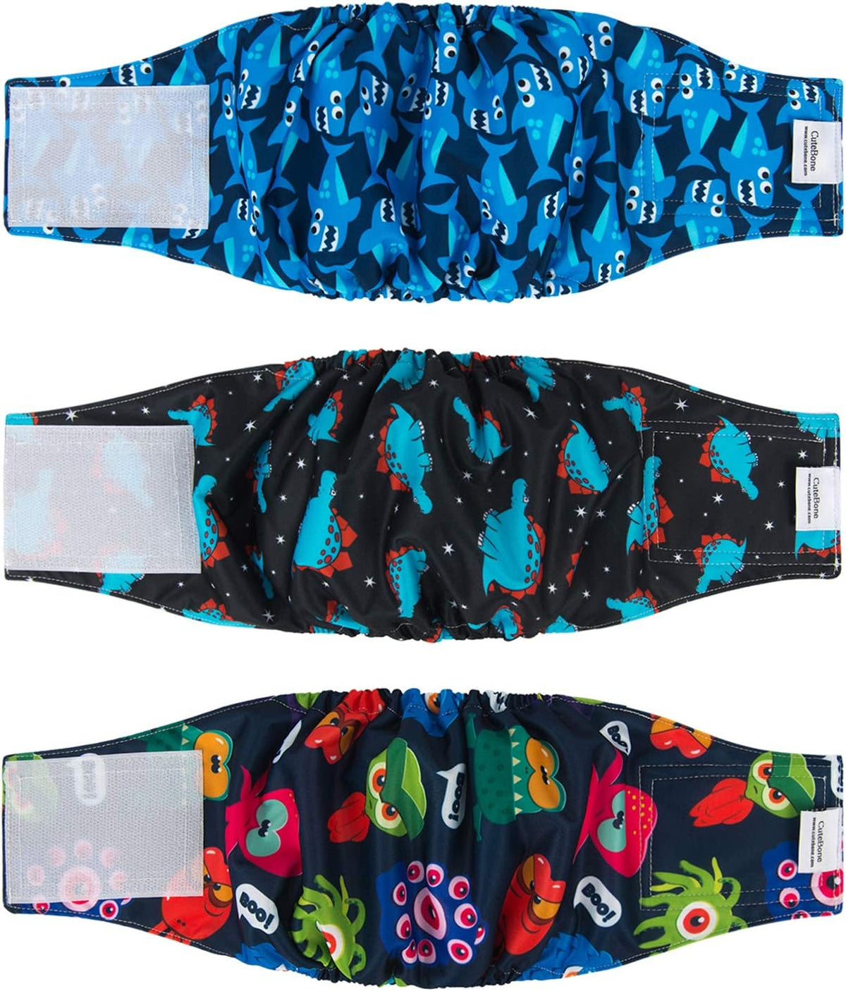 Dog Belly Bands for Male Dogs - Washable Wrap Diapers