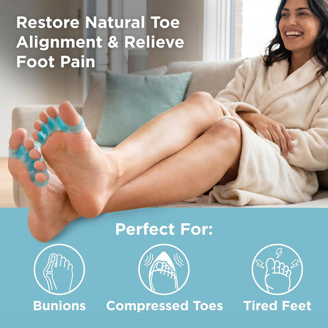 Toe Separators/Toe Spacers - For Men and Women - Large Size