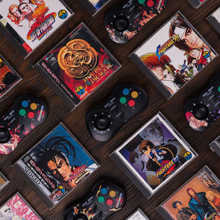 8Bitdo NEOGEO Wireless Controller for Windows, Android, and NEOGEO mini with Classic Click-Style Joystick - Officially Licensed by SNK (Mai Shiranui Edition)