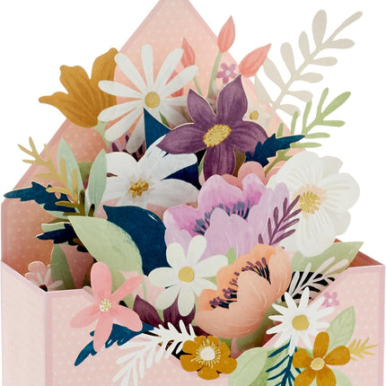 Hallmark Paper Wonder Mother's Day Pop Up Card (Floral Envelope) for Grandma, Nana, Gigi, Mimi, Mee-Maw