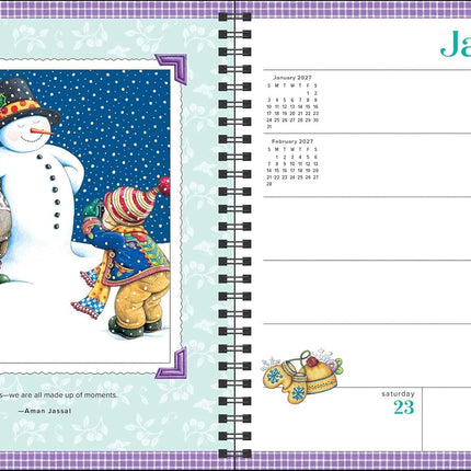 Mary Engelbreit's A Moment Here, A Memory There 2027 Monthly/Weekly Planner