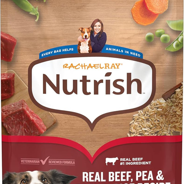 Adult Dry Dog Food Real Beef, Pea & Brown Rice Recipe, 5 lb. Bag
