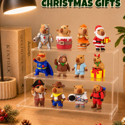 Capybara Advent Calendar 2026 for Boys Girls 3D Printed Animal Toys Gifts