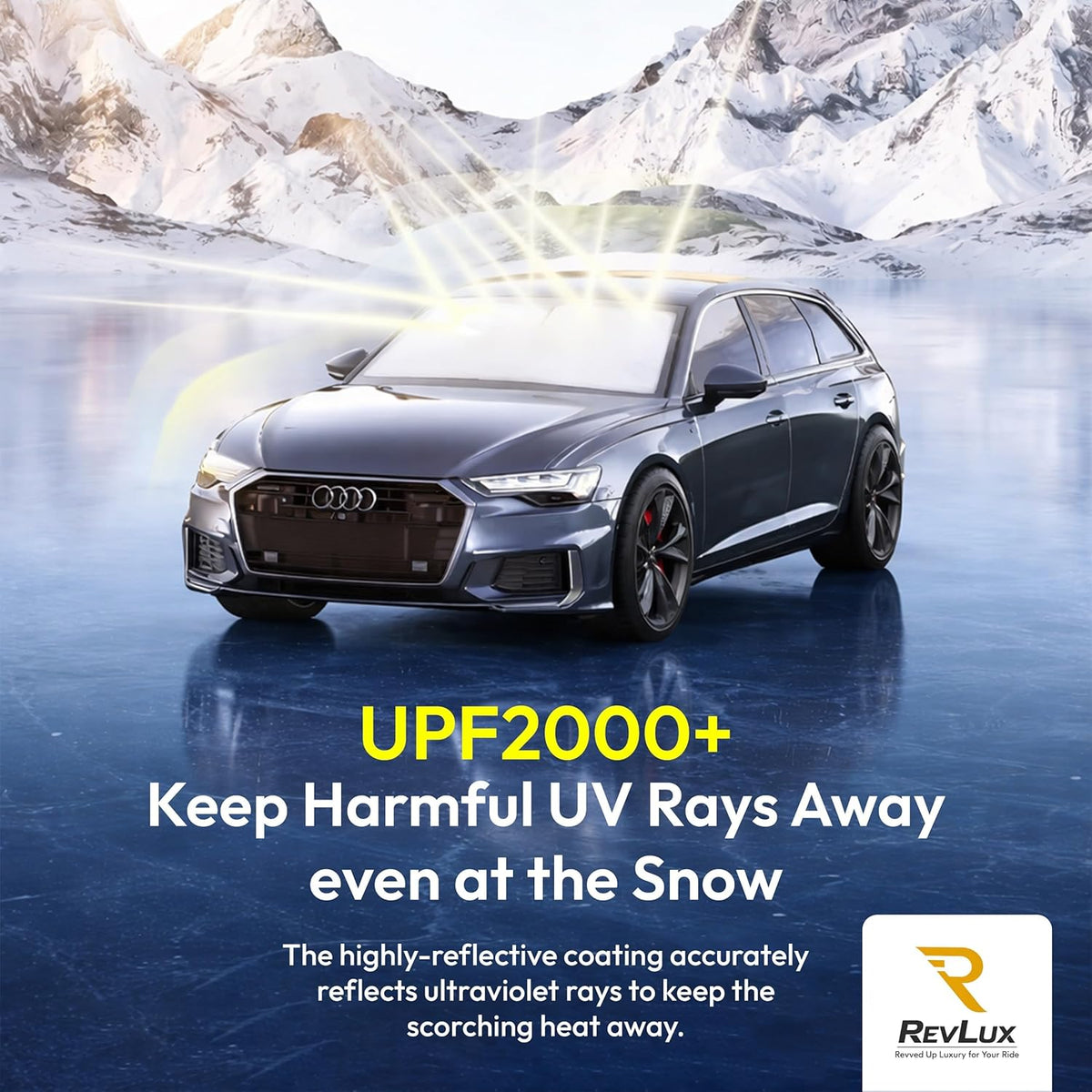 Car Windshield Sun Shade SUV & Sedan – UPF 2000+ Sun Protection & - photo 3