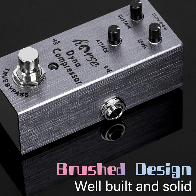 Compressor Pedal, Electric Guitar Effects Pedals Mini Single Type DC